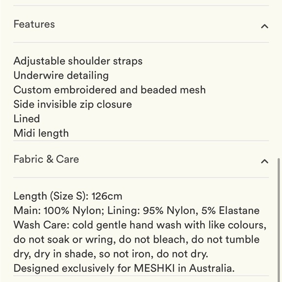 MESHKI Venice embroidered mesh midi dresss - Picture 8 of 8